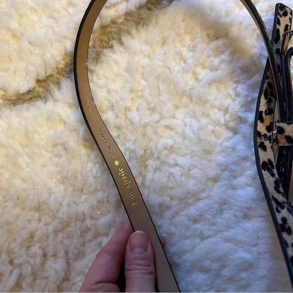 Kate Spade Leopard Belt size XS - Picture 4 of 5